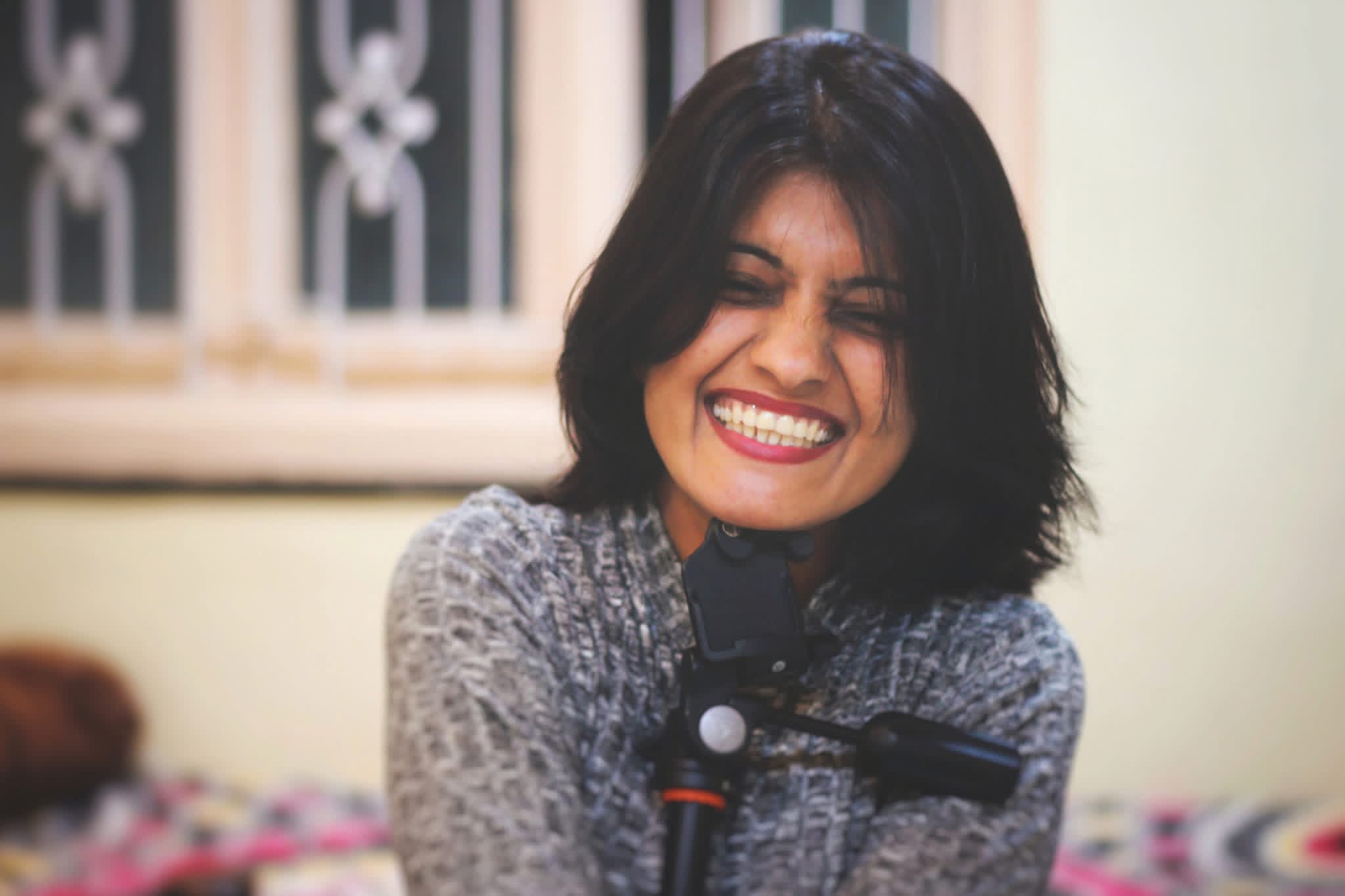 Priyanka Chatake-Patil smiling